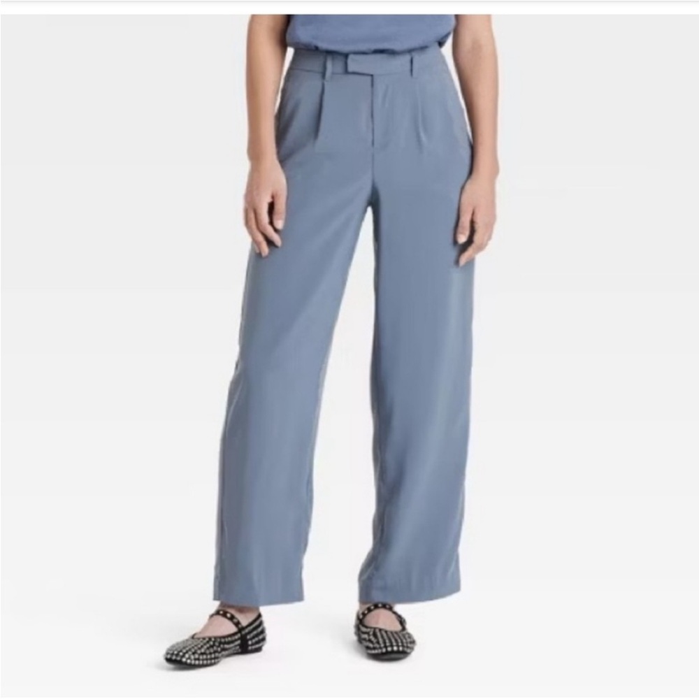 Women's Blue High-Waisted Pants size 12